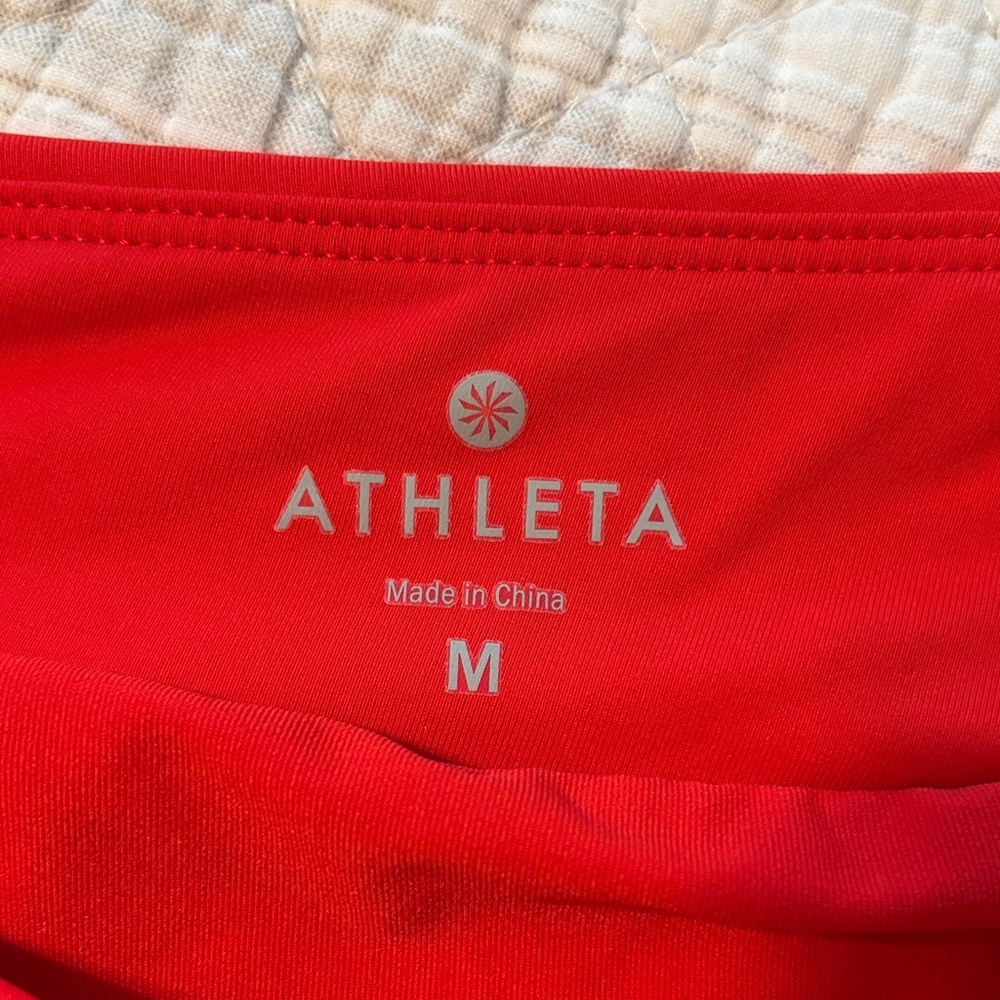 Red Swim Bottom From Athleta - Picture 2 of 6